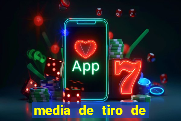 media de tiro de meta por jogo