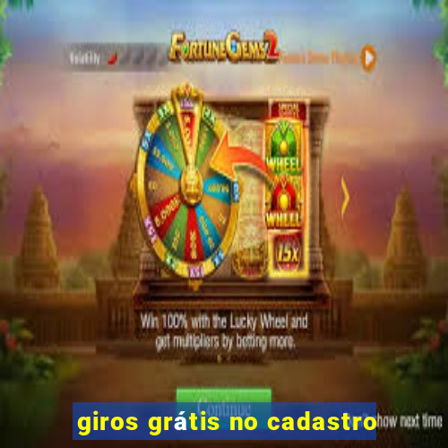 giros grátis no cadastro